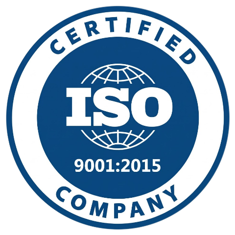 ISO 9001:2015 Certified Company