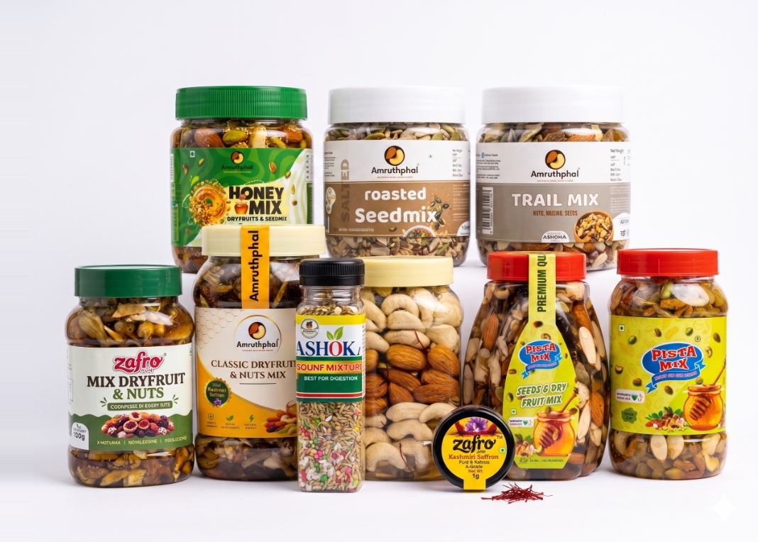 Ashoka Foods & Amruthphal Complete Product Range